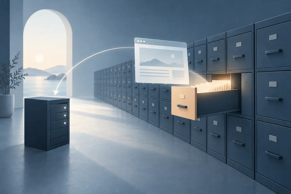 Hva skjer når du må gjenopprette en backup? Slik går det til på webhotellet
