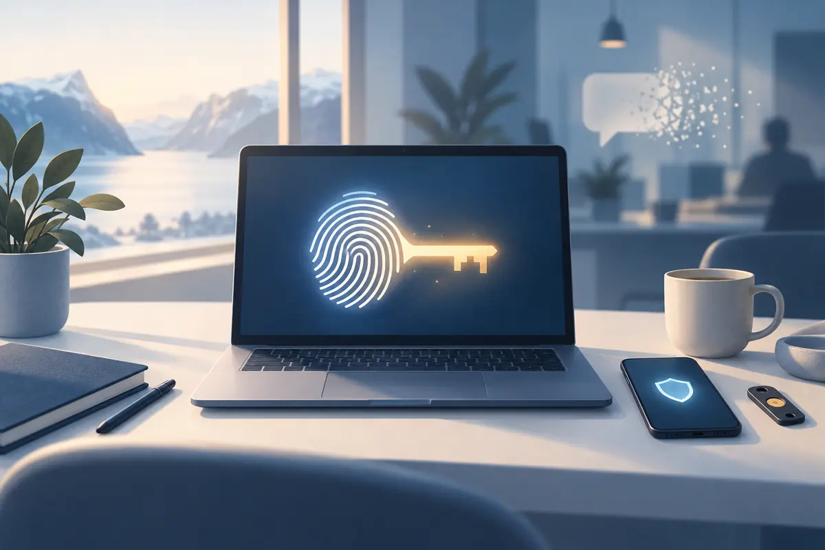 Passkeys i Microsoft 365: SMS-koden forsvinner 1. februar 2027 – slik bytter småbedriften